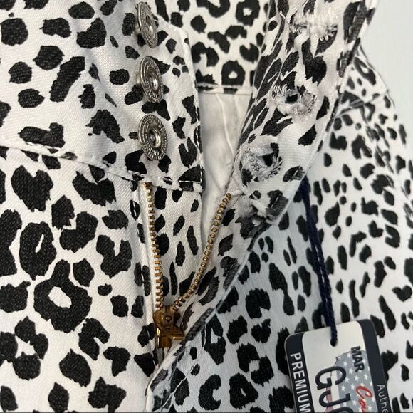 NWT GJG Cheetah Print Cotton Denim Size 5 - Picture 7 of 8